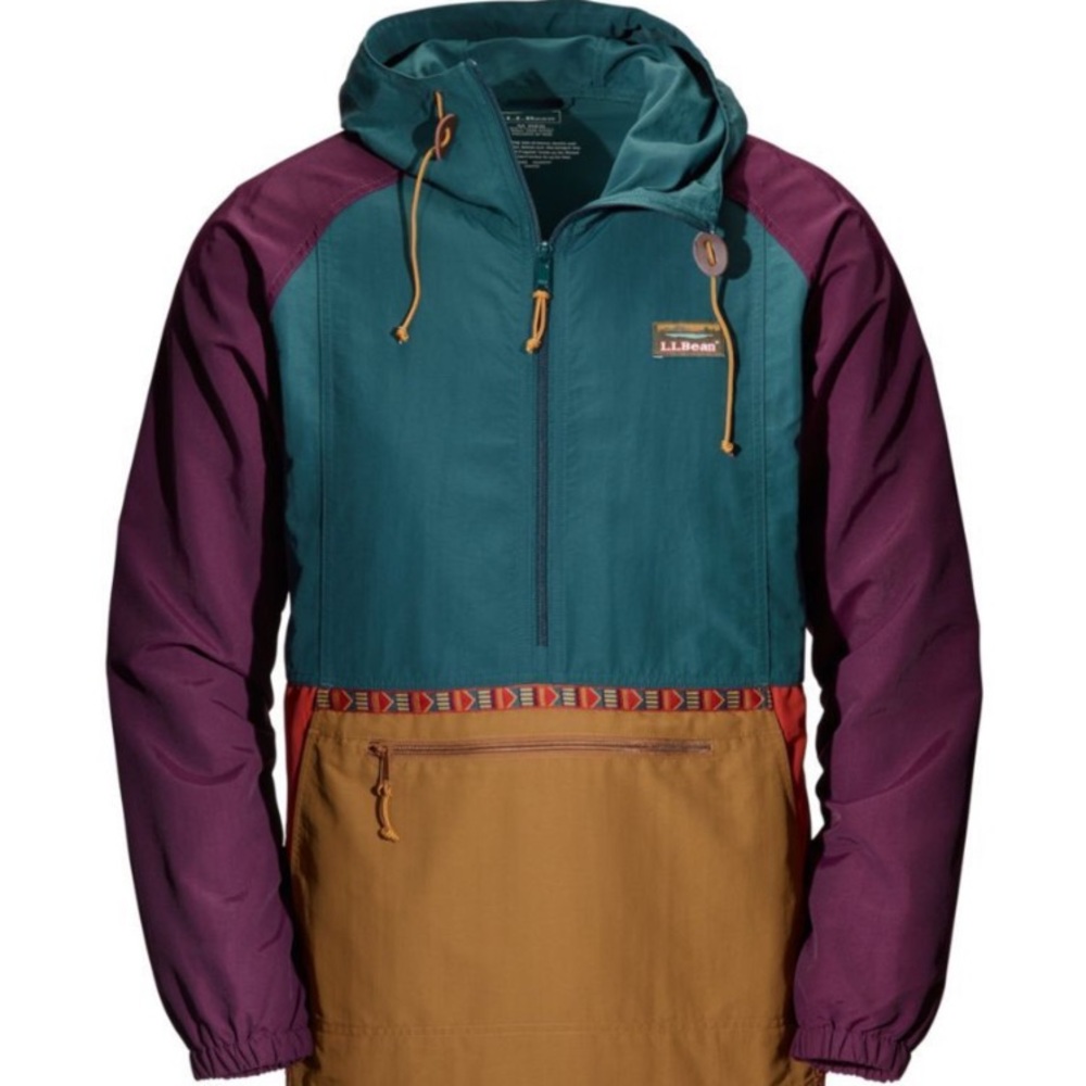 Men’s LL Bean anorak jacket